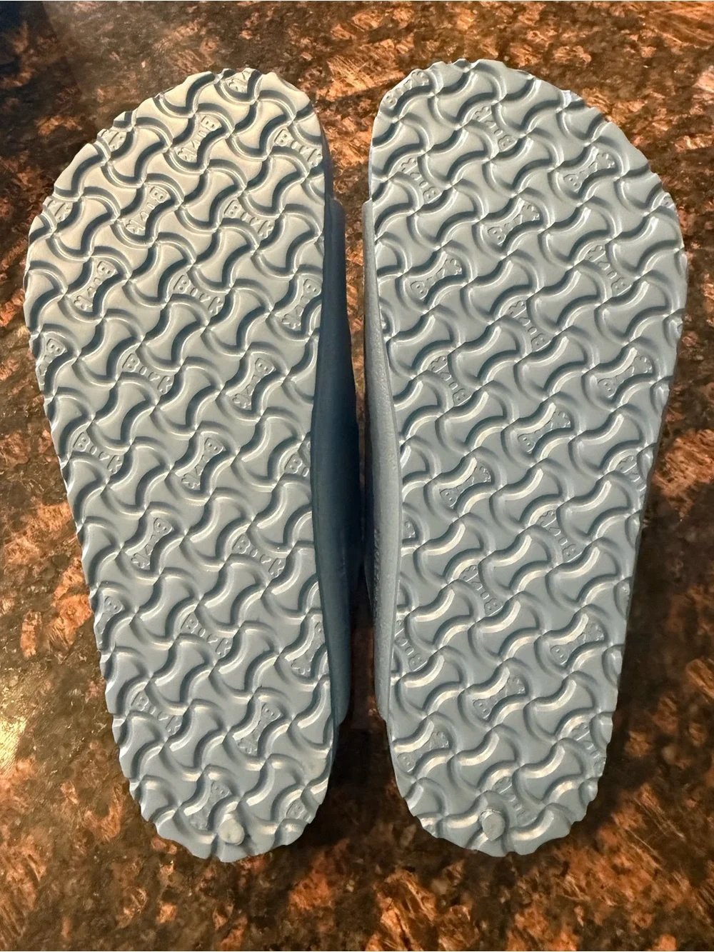 Birkenstock Kids Arizona EVA Sandals — Dusty Blue